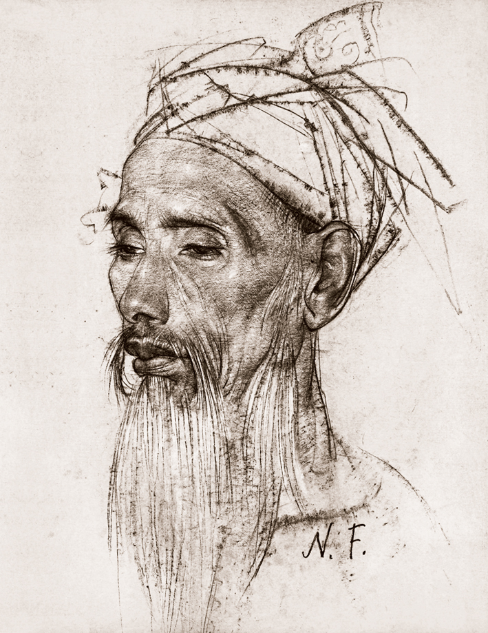  Nicolai Ivanovich Fechin —— 巴厘岛男人 (2)